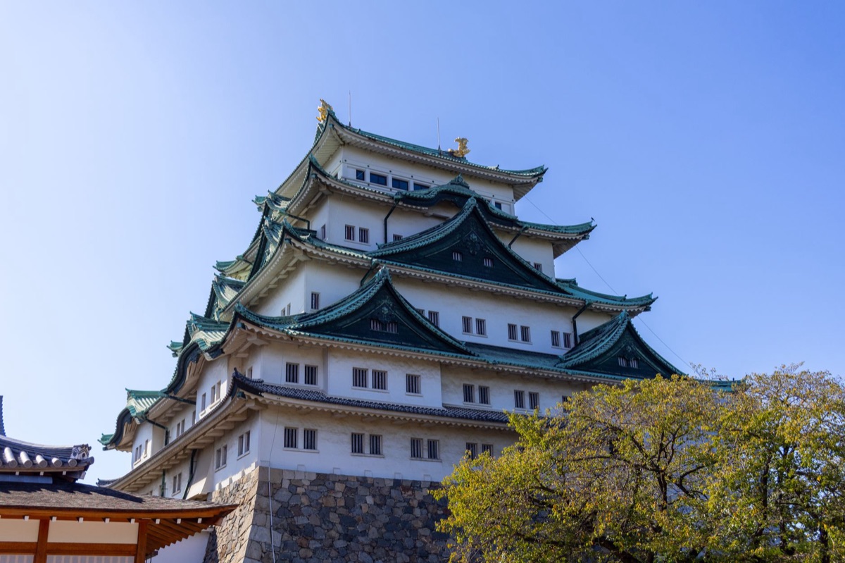 jardim do castelo de osaka, jardim tradicional, jardim histórico
