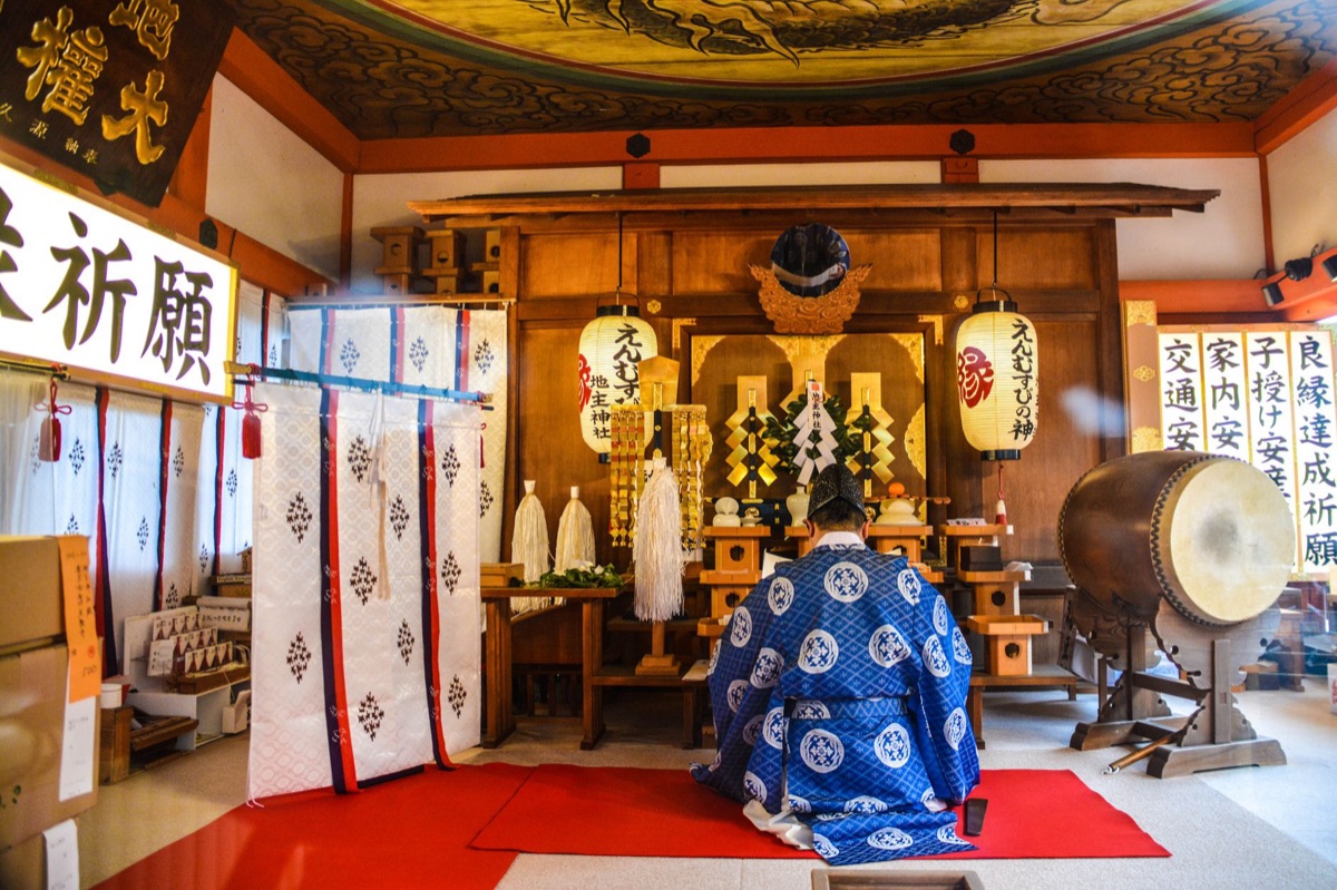shrine interior