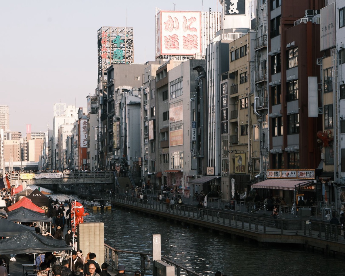 Dotonbori Food Stalls