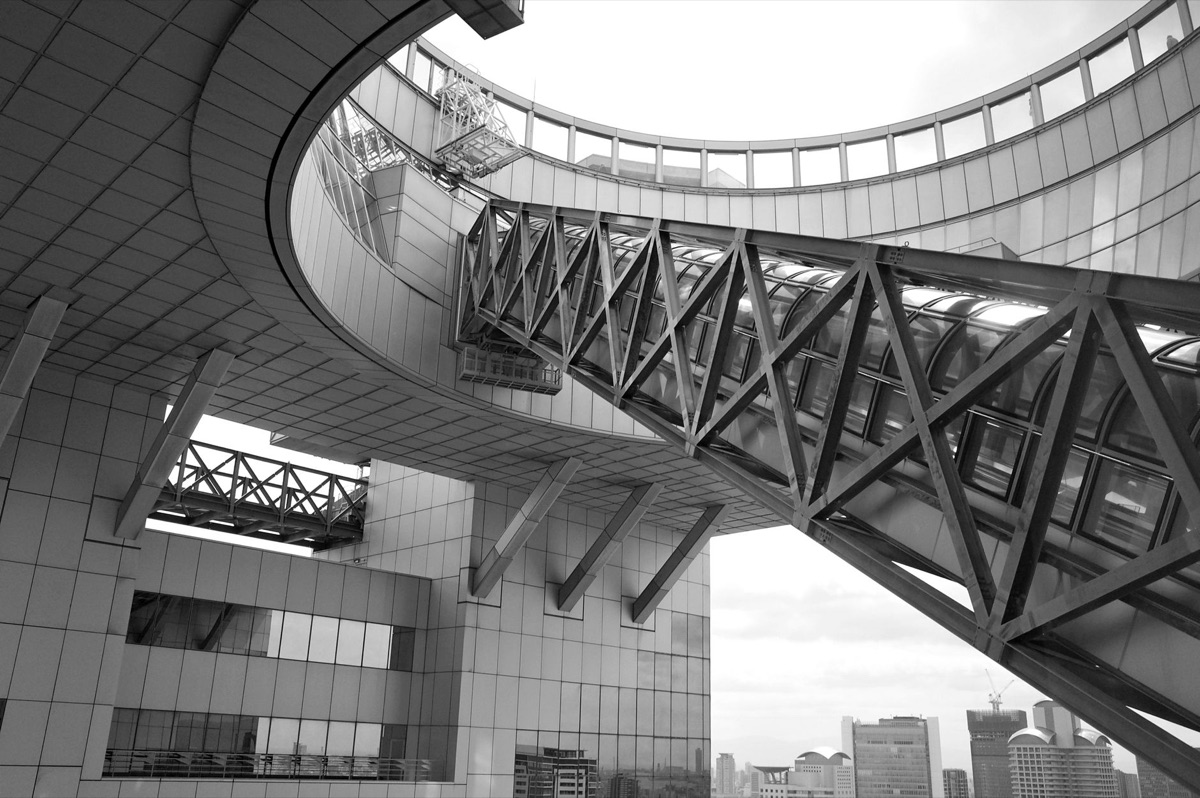 Umeda Sky Building exterior with modern glass facade