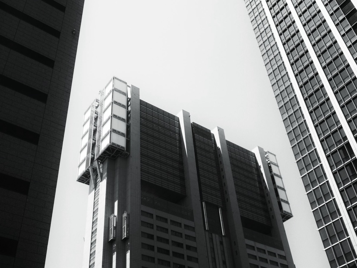 Umeda Sky Building historical photo
