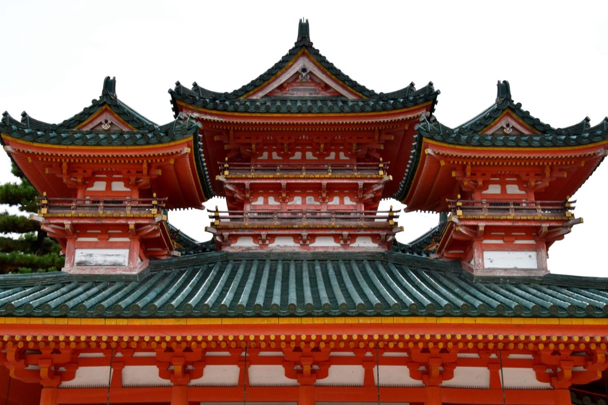 Osaka temple gate