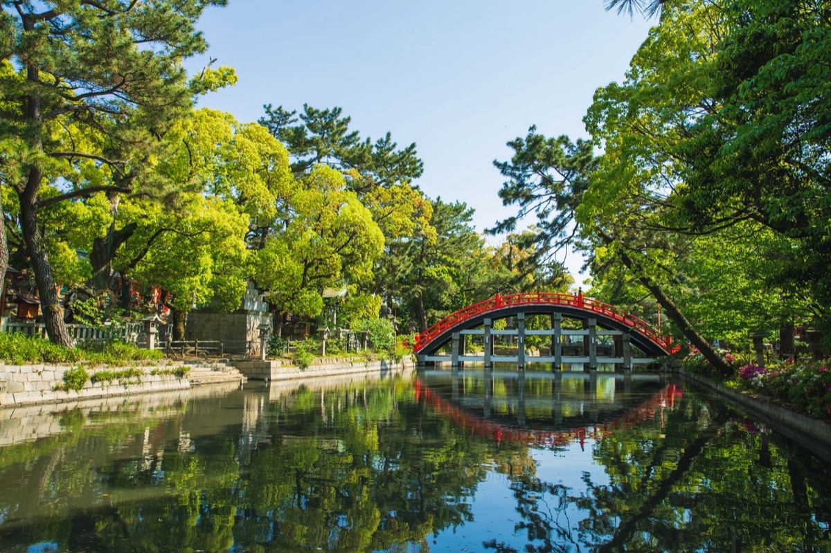 Osaka temple garden