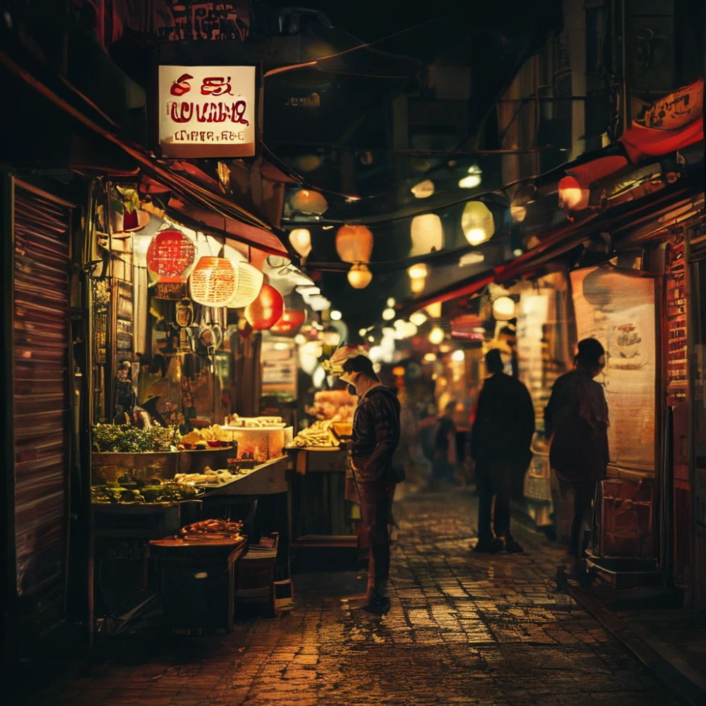 Dotonbori street vendor