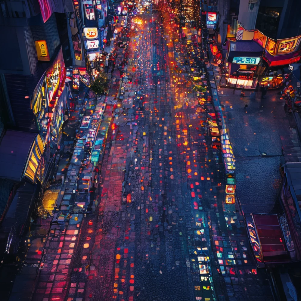 Dotonbori pedestrian path
