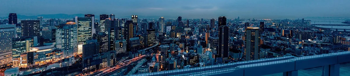 osaka, umeda, panorama, city, cityscape, skyline, buildings, high-rise, high-rise buildings, skyscrapers, business district, office buildings, urban, urban land