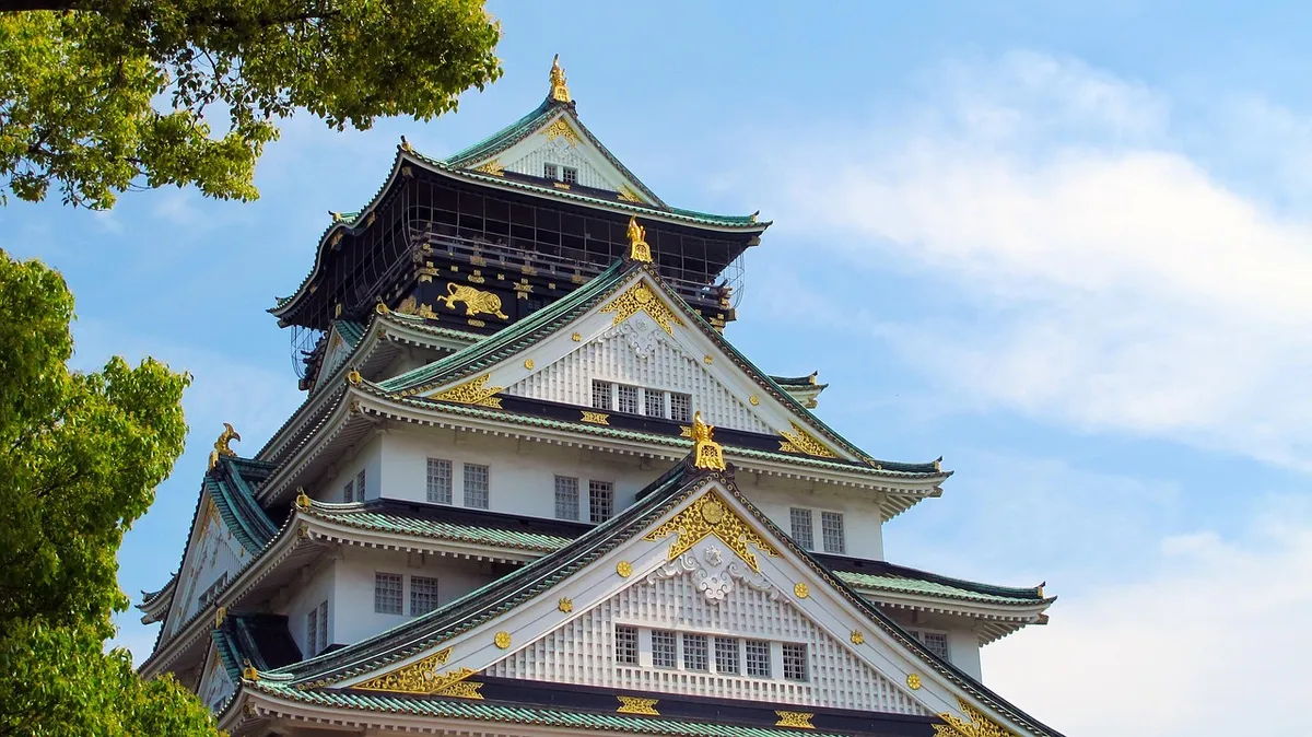 osaka castle, japan, ogu, osaka, land mark, asian style, architecture, sixth century, azuchi momoyama period, osaka castle, osaka, osaka, osaka, osaka, osaka