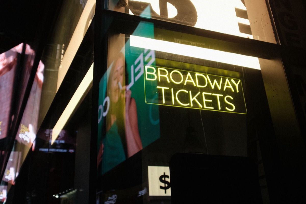 Caixa de ticket com sinalizações